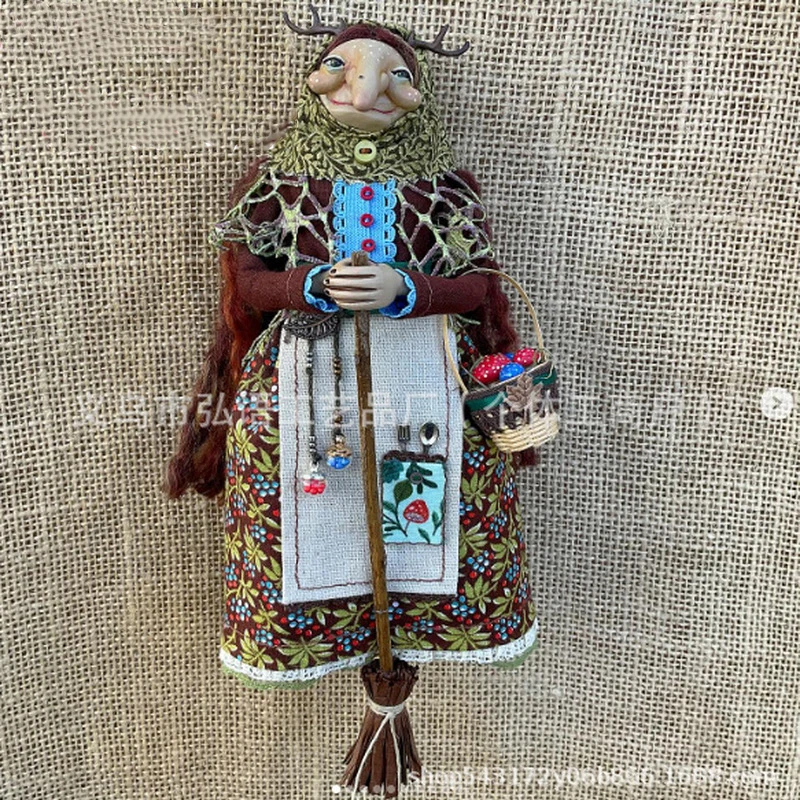 New Handmade Kitchen Witch Doll Creative Kitchen Resin Witch Doll Halloween Doll Male and Female Gift Collection Ornament
New Handmade Kitchen Witch Doll Creative Kitchen Resin Witch Doll Halloween Doll Male and Female Gift Collection Ornament
