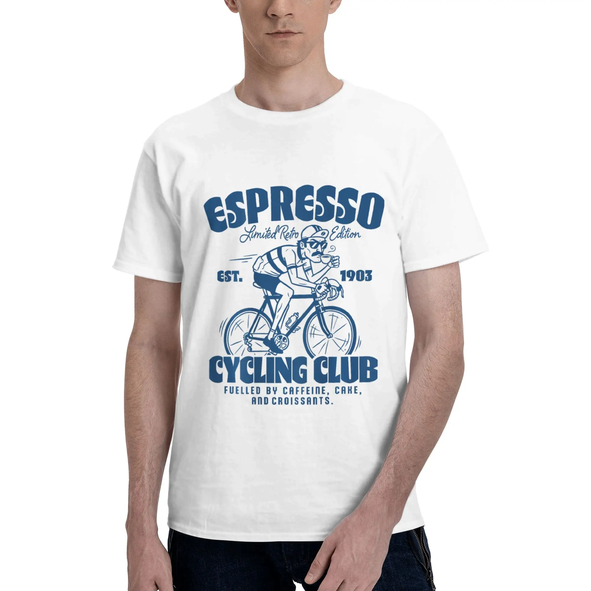 Espresso Rennrad Club Fahrrad Radsport Kaffee Men T-Shirt Clothes Tees Short Sleeve fugees 100% Cotton
Espresso Rennrad Club Fahrrad Radsport Kaffee Men T-Shirt Clothes Tees Short Sleeve fugees 100% Cotton
