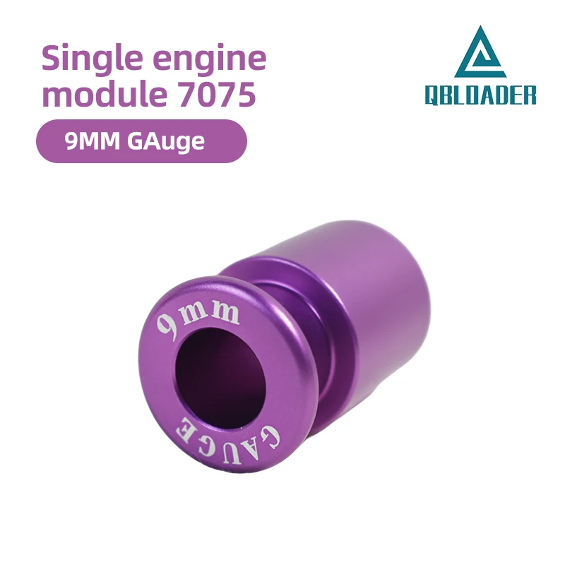 9mm luger Gauge 7075 (purple)
9mm luger Gauge 7075 (purple)