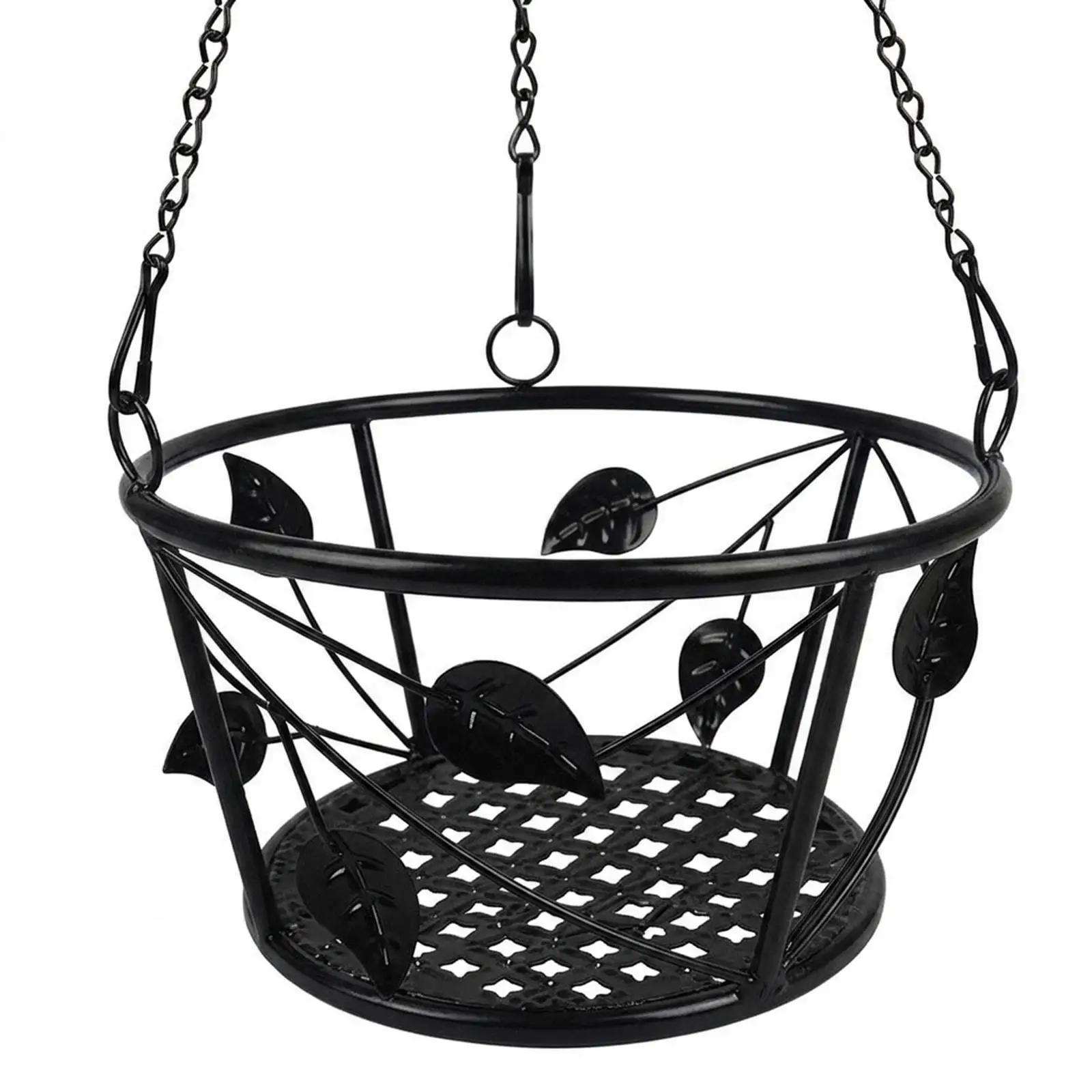 Hanging Planter Metal Basket Flower Pot Shelf Wall Mounted Plant Holder for Balcony Patio Home Garden
Hanging Planter Metal Basket Flower Pot Shelf Wall Mounted Plant Holder for Balcony Patio Home Garden
