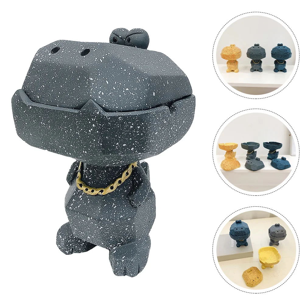 Crocodile Ashtray High Quality Resin Material Vivid Modeling Stable Base Smoke Container Decorative nament Tabletop Home
Crocodile Ashtray High Quality Resin Material Vivid Modeling Stable Base Smoke Container Decorative nament Tabletop Home