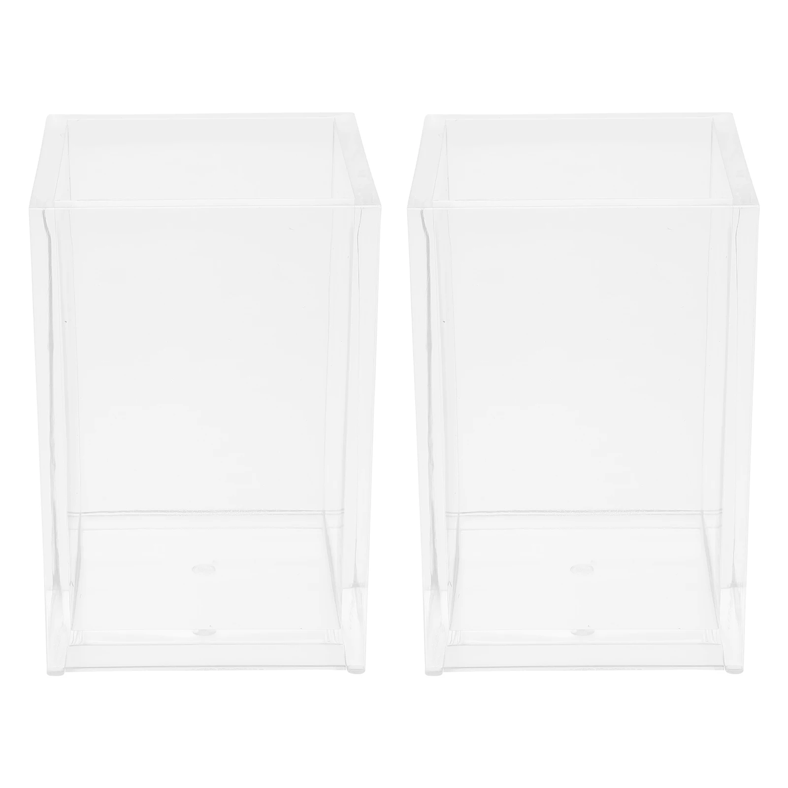 2 Pcs Pen Storage Box Pretty Holds Makeup Brush Holder Acrylic Tube Pot Student Multifunctional Stationery Organizer 
2 Pcs Pen Storage Box Pretty Holds Makeup Brush Holder Acrylic Tube Pot Student Multifunctional Stationery Organizer