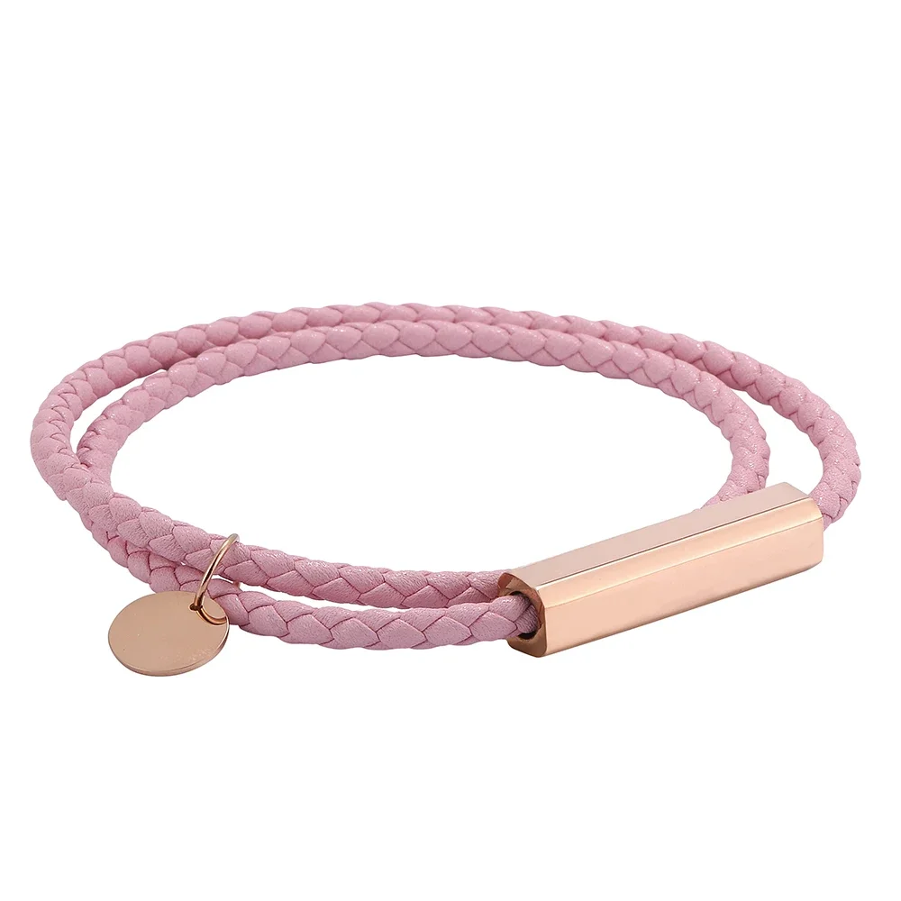 Pink Leather Bracelets For Women Fashion Charms Magnetic Wrap Bracelets Fashion Costume Jewellery BB0722
Pink Leather Bracelets For Women Fashion Charms Magnetic Wrap Bracelets Fashion Costume Jewellery BB0722