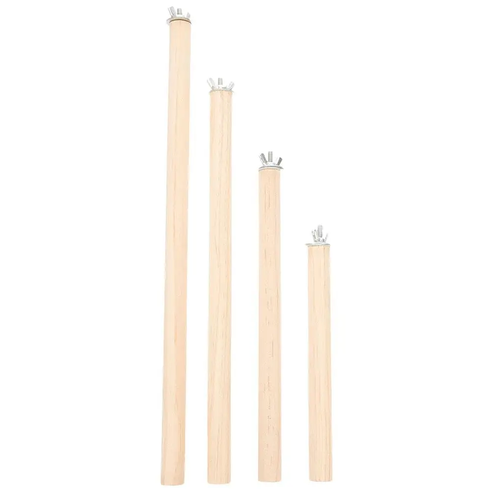 4 Pcs Perch Sticks Durable Wooden Cage Accessories with Parrot Standing On Screws for Parrot Standing Platform
4 Pcs Perch Sticks Durable Wooden Cage Accessories with Parrot Standing On Screws for Parrot Standing Platform