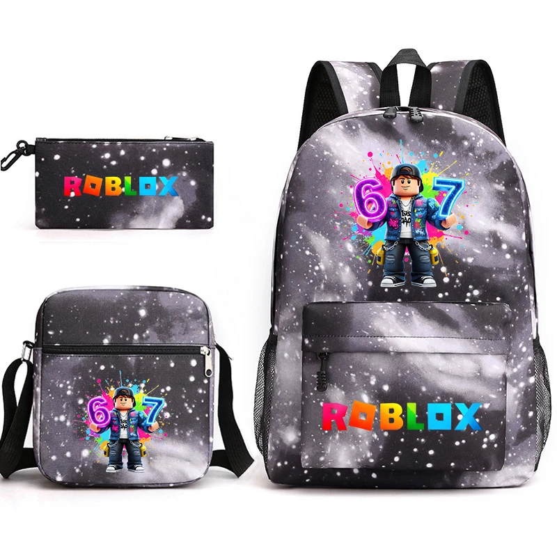 67 Patterns Roblox Cool Kids Backpack Set Boys School Shoulder Bag Pencil Case 3 Piece
67 Patterns Roblox Cool Kids Backpack Set Boys School Shoulder Bag Pencil Case 3 Piece
