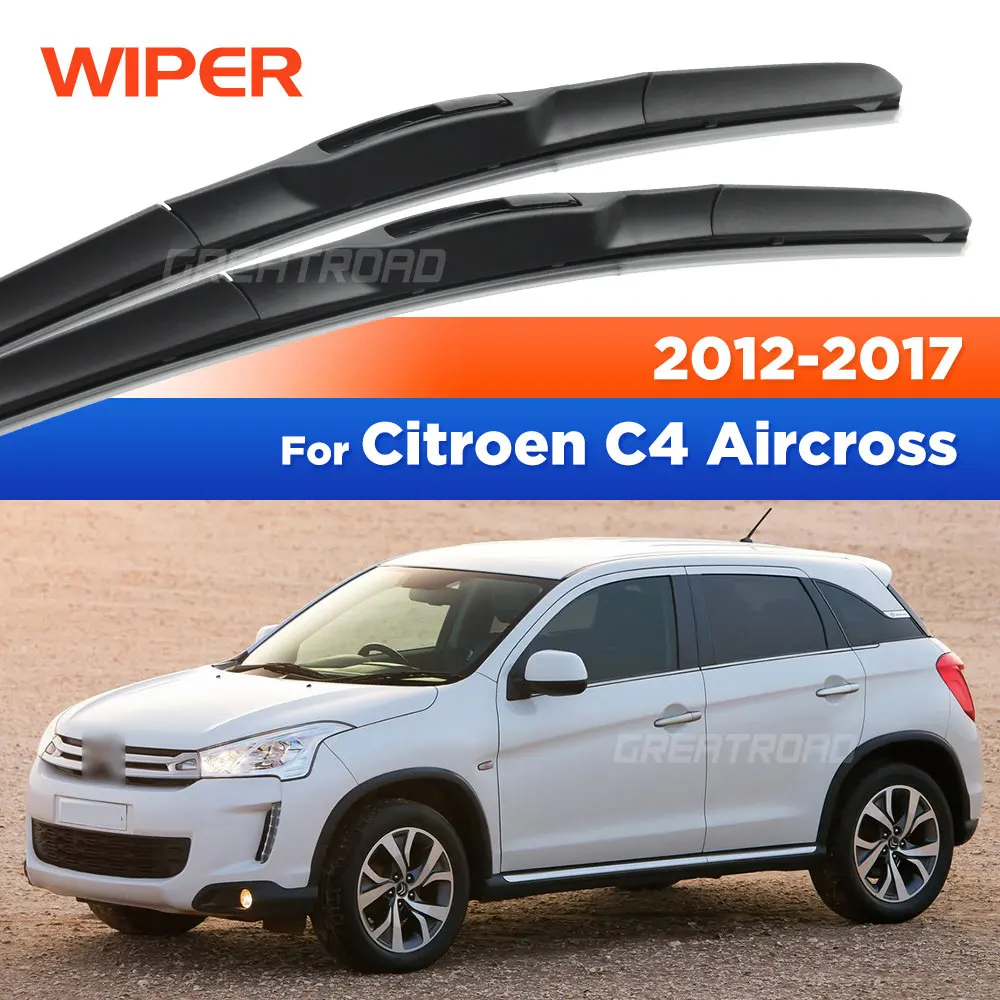 Для Citroen C4 Aircross 2012-2017 2013 2014 2015 2016 стеклоочиститель передние щетки стеклоочистителя лобовое стекло щетка 24 "+ 21"
Для Citroen C4 Aircross 2012-2017 2013 2014 2015 2016 стеклоочиститель передние щетки стеклоочистителя лобовое стекло щетка 24 "+ 21"