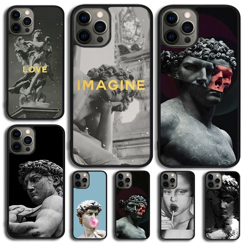 Vintage Funny Statue Phone Case For iPhone 16 15 14 13 12 Mini 11 Pro Max Plus X XS Max XR Cover Shell
Vintage Funny Statue Phone Case For iPhone 16 15 14 13 12 Mini 11 Pro Max Plus X XS Max XR Cover Shell