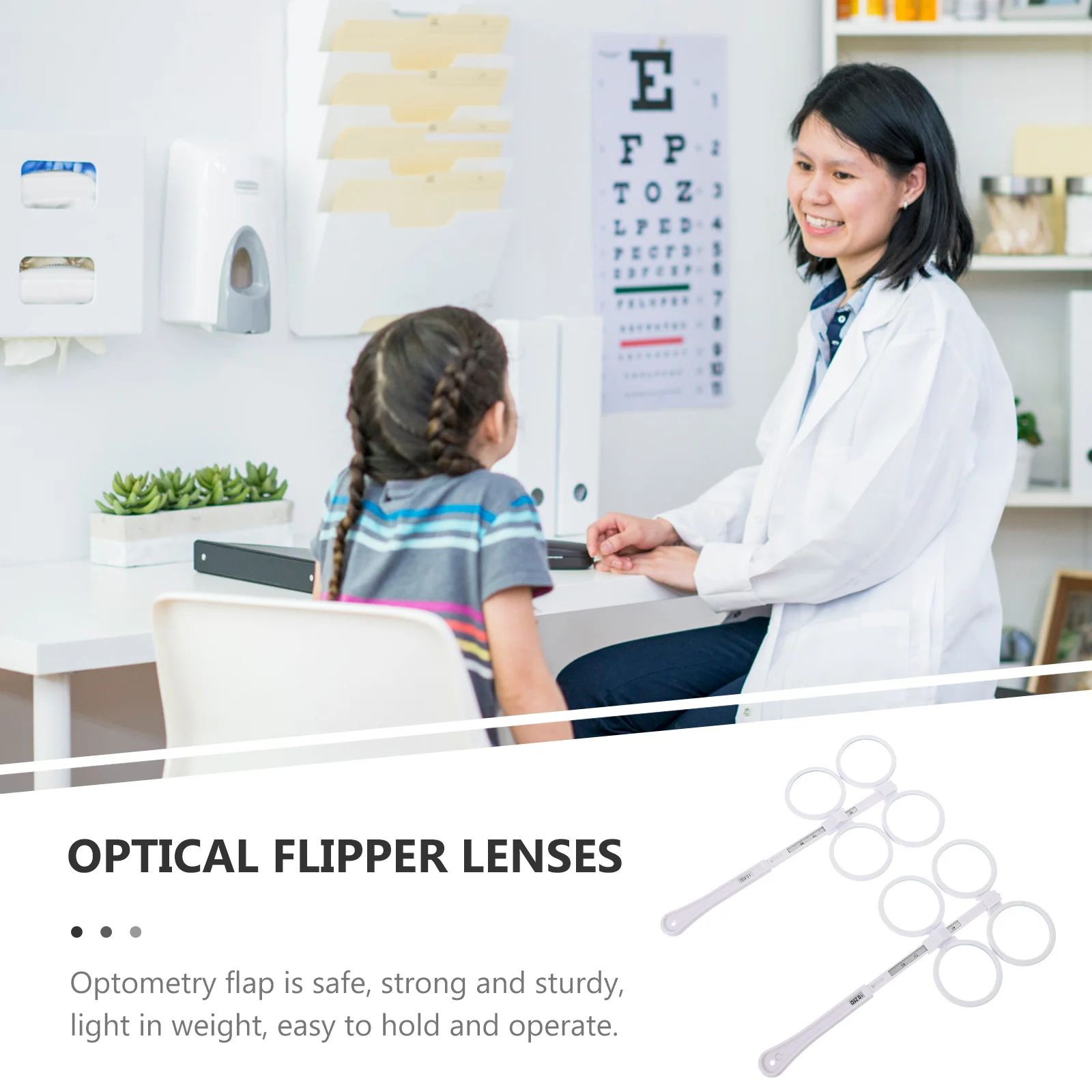 2Pcs Optical Flip Lens Optometry Flippers Adjustable for Myopia Astigmatism Hyperopia Training Optometry Tool Optical Flipper
2Pcs Optical Flip Lens Optometry Flippers Adjustable for Myopia Astigmatism Hyperopia Training Optometry Tool Optical Flipper