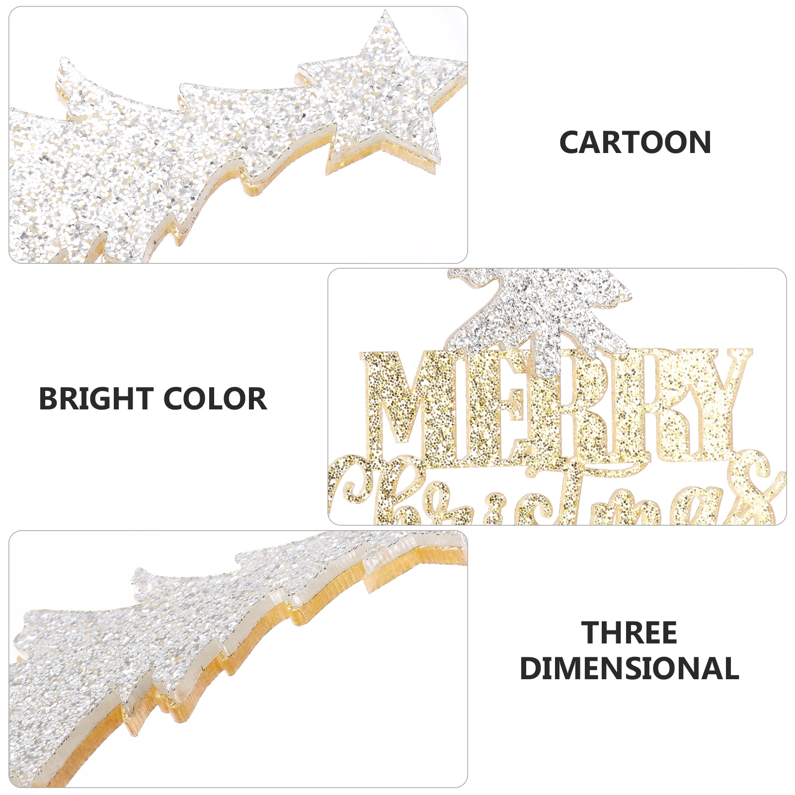 Christmas Card Birthday Cake Topper Xmas Picks Toppers Acrylic Dessert Decorations
Christmas Card Birthday Cake Topper Xmas Picks Toppers Acrylic Dessert Decorations