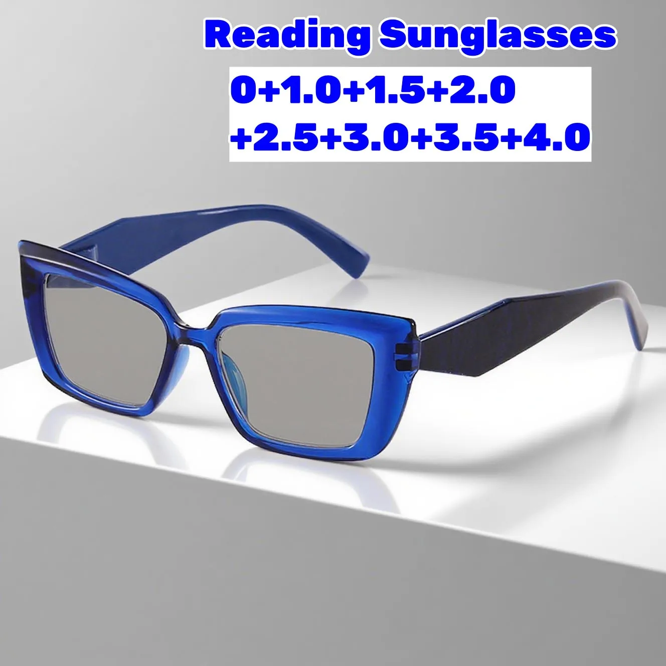 Reading Sunglasses for Women Men Vintage Vintage Square Presbyopia Sunglasses Anti UV Protection Eyeglasses Male Sunglasses +2.0 
Reading Sunglasses for Women Men Vintage Vintage Square Presbyopia Sunglasses Anti UV Protection Eyeglasses Male Sunglasses +2.0