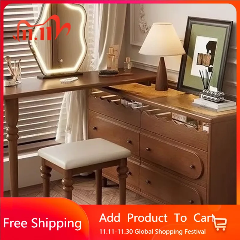 Vintage Bedside Dressing Table Mid Century Coffee Mirror Dressing Table Drawers Cosmetics Wood Mesa De Maquillaje Home Furniture
Vintage Bedside Dressing Table Mid Century Coffee Mirror Dressing Table Drawers Cosmetics Wood Mesa De Maquillaje Home Furniture