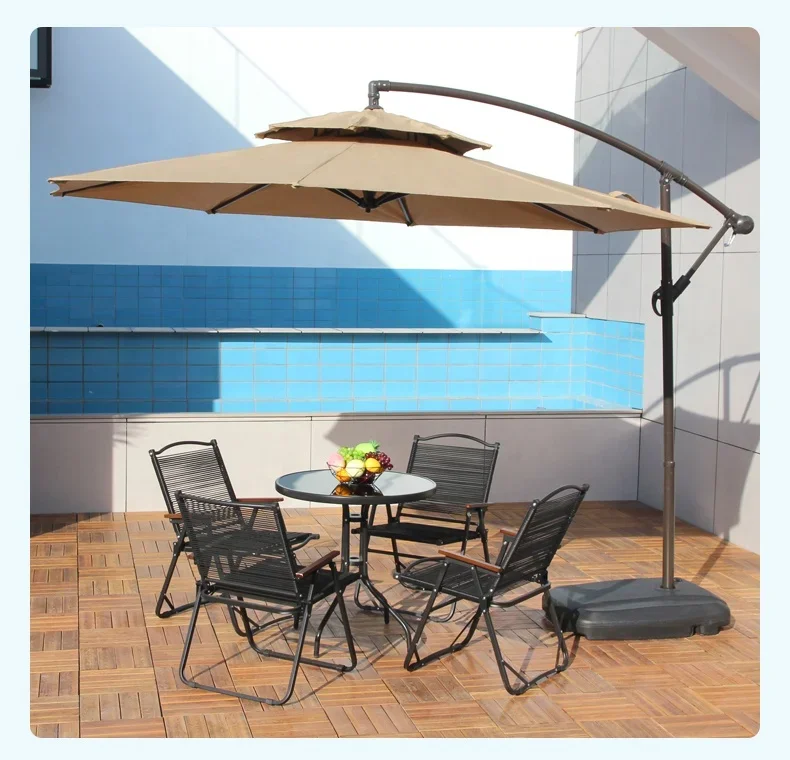 Furniture full set led light Outdoor Umbrella Garden Sun Beach Shaded Cantilever Parasol Patio Umbrella With Bases Parts
Furniture full set led light Outdoor Umbrella Garden Sun Beach Shaded Cantilever Parasol Patio Umbrella With Bases Parts