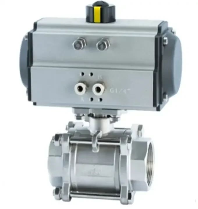 New 2inch 3- piece Pneumatic Single Acting Stainless Steel Ball Valve Ball Check
New 2inch 3- piece Pneumatic Single Acting Stainless Steel Ball Valve Ball Check