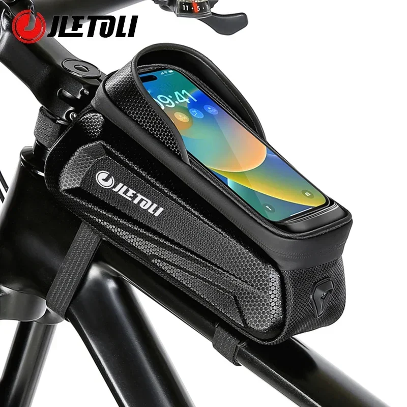 JLETOLI Cycling Bag Frame Waterproof Bicycle Bag 6.8inch Sensitive Touch Screen Bike Bag Phone EVA Hard Shell MTB Accessories
JLETOLI Cycling Bag Frame Waterproof Bicycle Bag 6.8inch Sensitive Touch Screen Bike Bag Phone EVA Hard Shell MTB Accessories