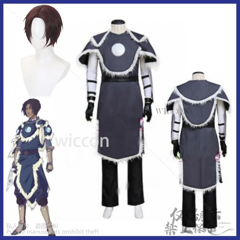 Anime Avatar The Last Airbender Cosplay Sokka Costume Winter Shawl Top Gloves Wigs Halloween Carnival Party Roleplay Customized
Anime Avatar The Last Airbender Cosplay Sokka Costume Winter Shawl Top Gloves Wigs Halloween Carnival Party Roleplay Customized