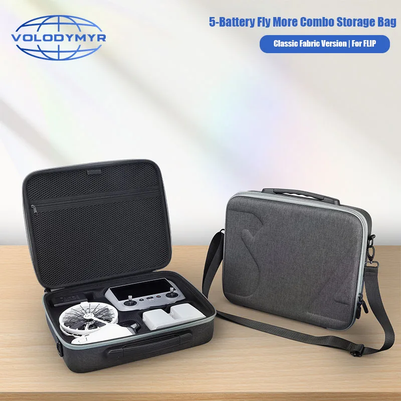 VOLODYMYR for DJI Flip Storage Bag RC2 RC N3 Remote Controller Case Portable Carrying Box Case Handbag Smart Controller
VOLODYMYR for DJI Flip Storage Bag RC2 RC N3 Remote Controller Case Portable Carrying Box Case Handbag Smart Controller