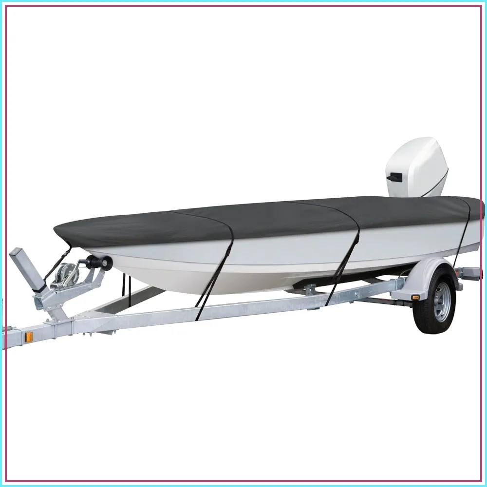Heavy-Duty Boat Cover, Fits Boats 14-16 ft Long x 75 in Wide, StormPro
Heavy-Duty Boat Cover, Fits Boats 14-16 ft Long x 75 in Wide, StormPro