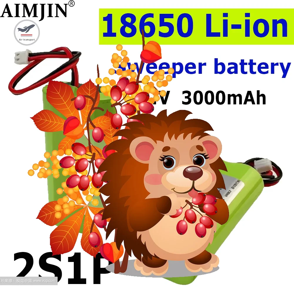 XH2.54-2P Plug Lithium Ion Battery Pack ,7.4V 3000mAh 18650 2S1P Great for Projectors, Speakers, Wireless Monitoring
XH2.54-2P Plug Lithium Ion Battery Pack ,7.4V 3000mAh 18650 2S1P Great for Projectors, Speakers, Wireless Monitoring
