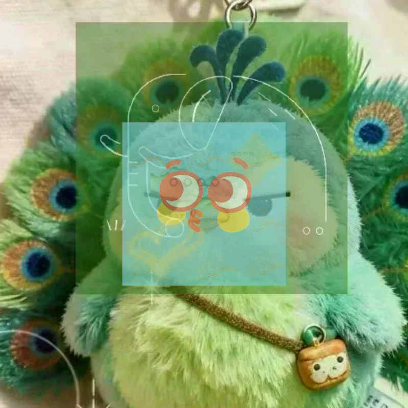 Plush Doll 1Pcs Creative Cute Backpack Pendant Maillard Green Peacock Pulling Expressions Gift
Plush Doll 1Pcs Creative Cute Backpack Pendant Maillard Green Peacock Pulling Expressions Gift