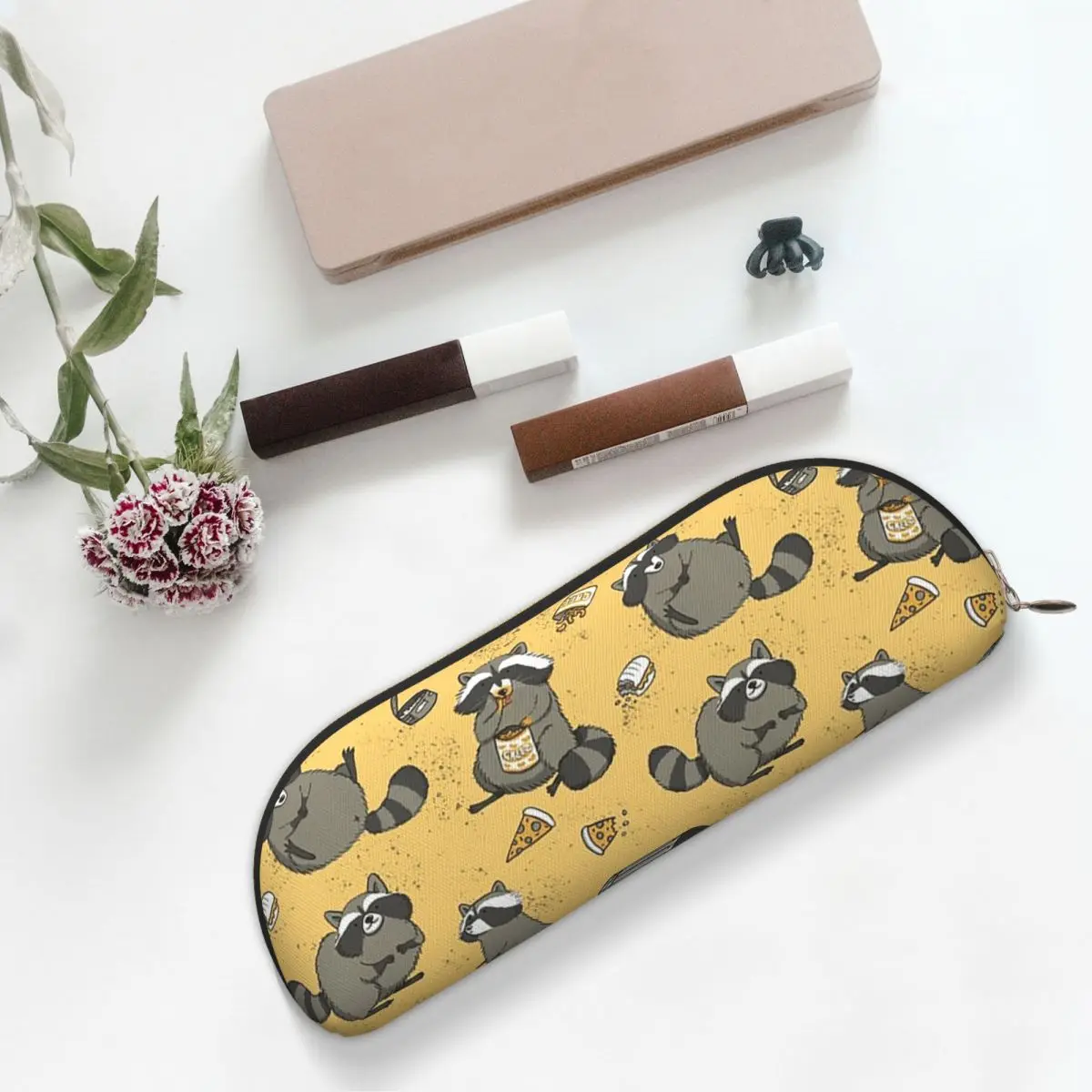 Rascally Raccoons Pencil Case Pencil Pouch Storage Stationery Supplies Big Capacity Pen Box Pencil Bag for Studen School
Rascally Raccoons Pencil Case Pencil Pouch Storage Stationery Supplies Big Capacity Pen Box Pencil Bag for Studen School