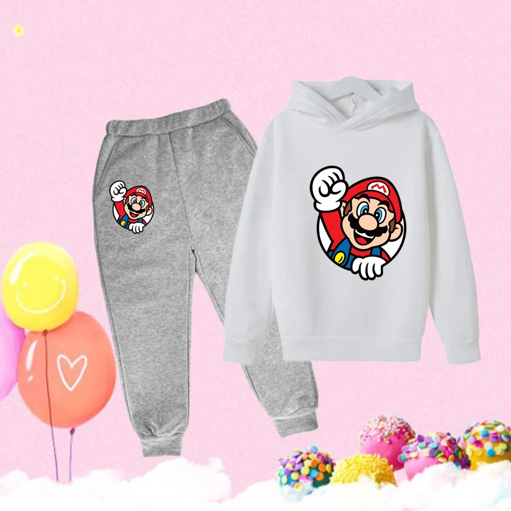 Boy Sweatshirt + Sweatpants Fashion Children's Suit Spring And Autumn Hooded Suit Cartoon Pattern Neutral Pullover Sports Tops
Boy Sweatshirt + Sweatpants Fashion Children's Suit Spring And Autumn Hooded Suit Cartoon Pattern Neutral Pullover Sports Tops