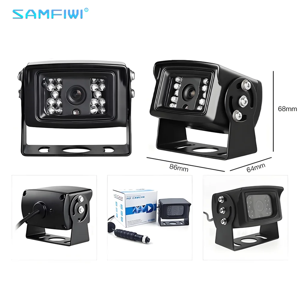 4-контактный сверхмощный металлический корпус CCD камера заднего вида IP67 водонепроницаемая ИК-светодиодная камера ночного видения 12-24 В для грузовиков автобусов автоматический обратный ход
4-контактный сверхмощный металлический корпус CCD камера заднего вида IP67 водонепроницаемая ИК-светодиодная камера ночного видения 12-24 В для грузовиков автобусов автоматический обратный ход