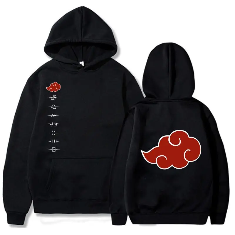 Naruto Logo Print with Plush Hooded Casual Loose Fit Men's Couple Hoodie
Naruto Logo Print with Plush Hooded Casual Loose Fit Men's Couple Hoodie