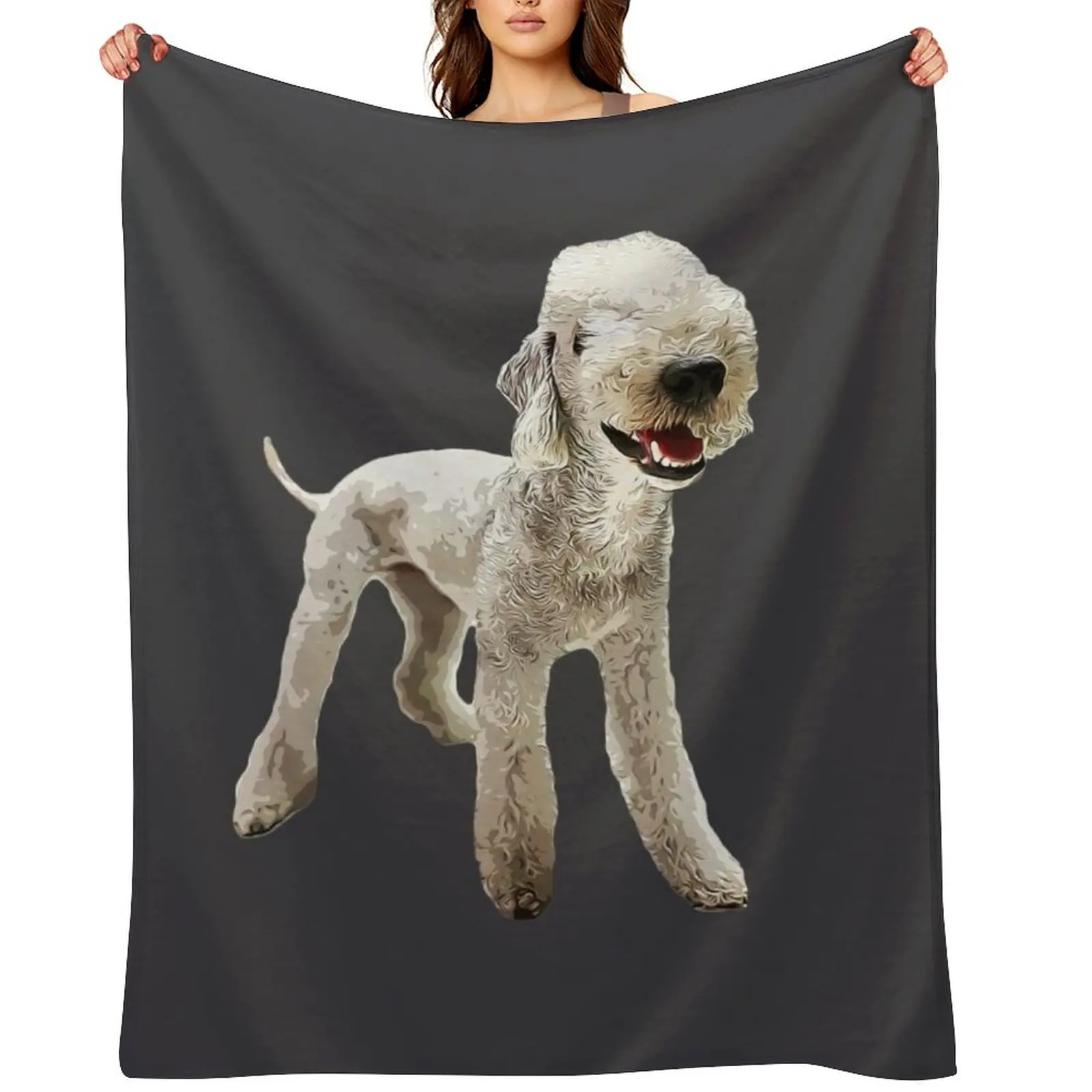 Bedlington Terrier Throw Blanket wednesday Sofa Quilt Furrys Hairy Blankets
Bedlington Terrier Throw Blanket wednesday Sofa Quilt Furrys Hairy Blankets