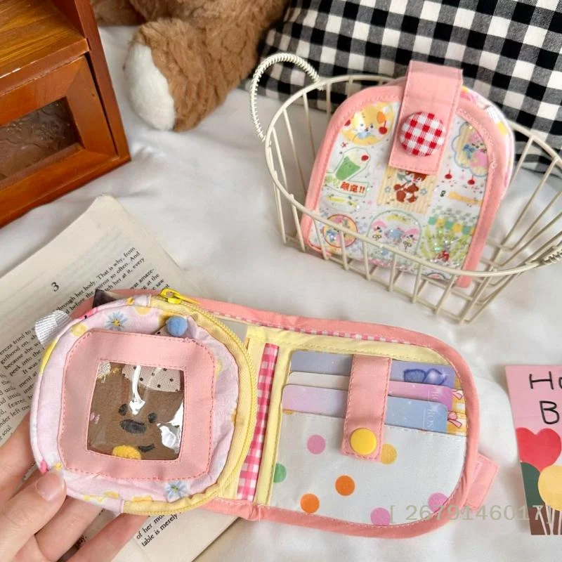 【YY26】Dopamine Summer Mini Multi-layer Card Holder Portable Storage Bag Cartoon Design Compact Women Wallet
【YY26】Dopamine Summer Mini Multi-layer Card Holder Portable Storage Bag Cartoon Design Compact Women Wallet