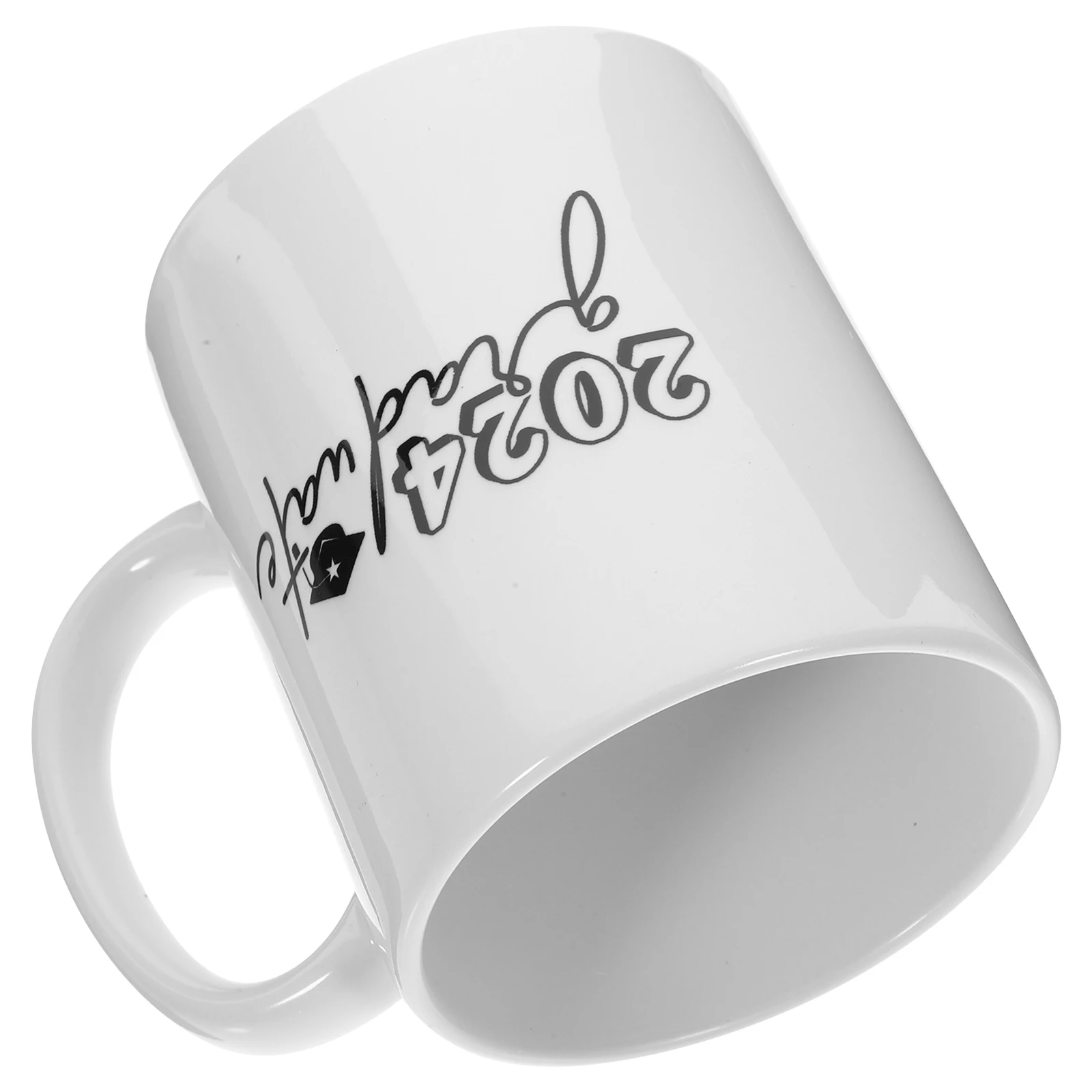 Ceramic Mug Graduation Season Handle Coffee Cup Graduation Gift Class of 2024 Decorative Water Cup Ceramic Mug
Ceramic Mug Graduation Season Handle Coffee Cup Graduation Gift Class of 2024 Decorative Water Cup Ceramic Mug