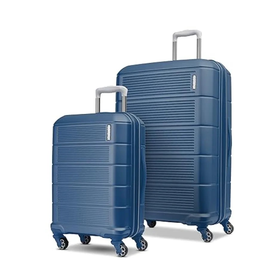 Набор из 2 чемоданов American Tourister Stratum 2.0 с жестким корпусом, расширяемые, на колесиках, 20/28 дюймов, синие
Набор из 2 чемоданов American Tourister Stratum 2.0 с жестким корпусом, расширяемые, на колесиках, 20/28 дюймов, синие