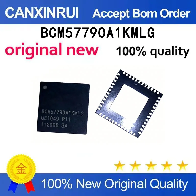 (5-100 PCS) New BCM57790A1KMLG QFN Notebook Chip IC
(5-100 PCS) New BCM57790A1KMLG QFN Notebook Chip IC