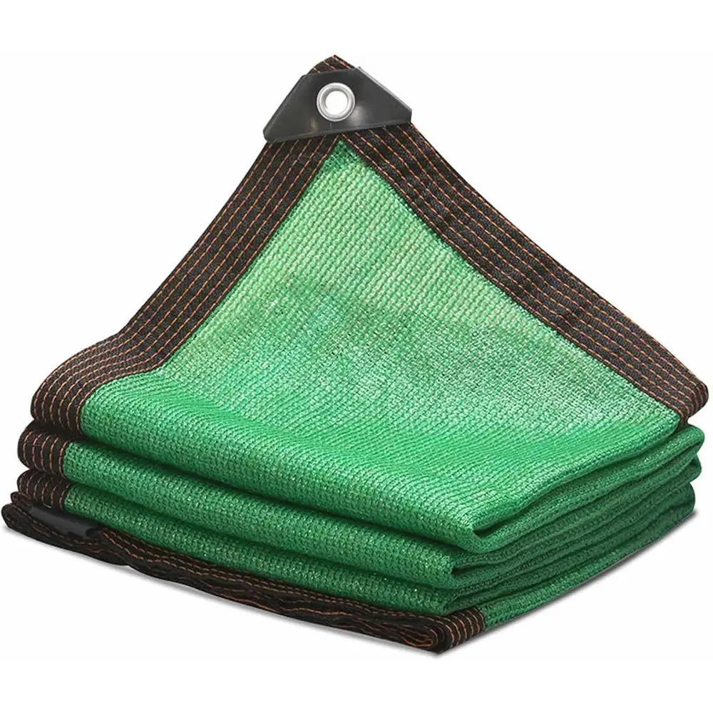 80% Sun Shade Net with Grommets for Easy Installation - Green Mesh Tarp for Garden Plants and Patio Cover (3.0x15.0m)
80% Sun Shade Net with Grommets for Easy Installation - Green Mesh Tarp for Garden Plants and Patio Cover (3.0x15.0m)