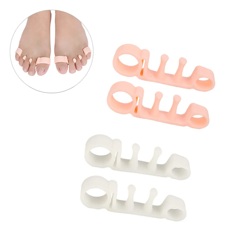 2 Pairs Toe Separators Correction Pad Straightener for Bunion Relief Foot Care Tools Washable Reusable SEBS Material Promote
2 Pairs Toe Separators Correction Pad Straightener for Bunion Relief Foot Care Tools Washable Reusable SEBS Material Promote