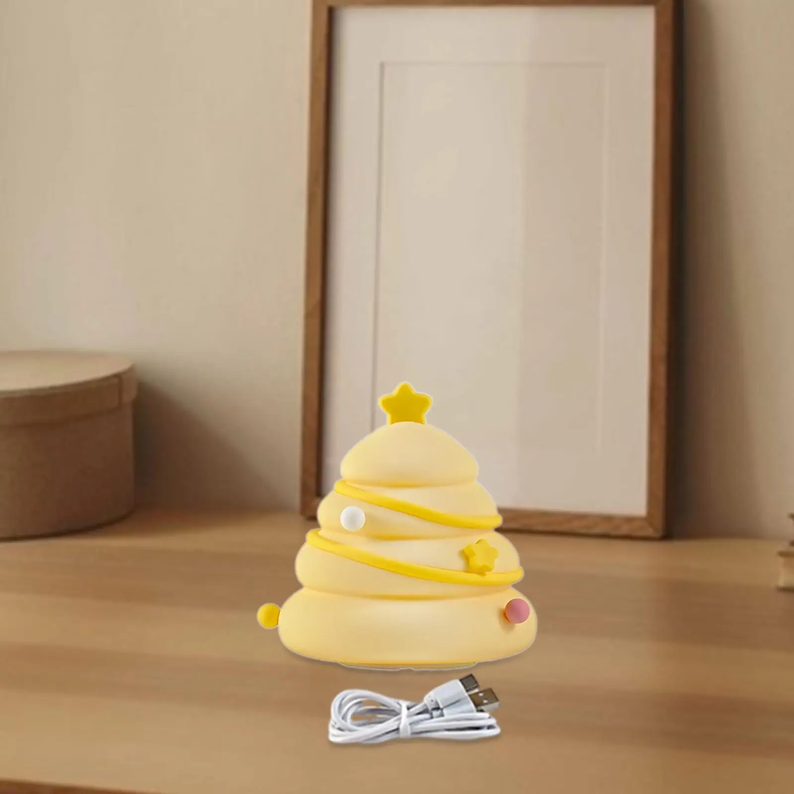 Rechargeable Silicone Bedside Night Lamp with Adjustable Brightness LED Tree Nightlight for Bedroom and Nursery
Rechargeable Silicone Bedside Night Lamp with Adjustable Brightness LED Tree Nightlight for Bedroom and Nursery
