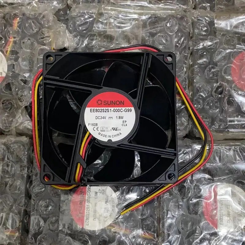 SUNON EE80252S1-000C-G99 DC 24 В 1,8 Вт 120x120x38 мм 3-проводной охлаждающий вентилятор для сервера
SUNON EE80252S1-000C-G99 DC 24 В 1,8 Вт 120x120x38 мм 3-проводной охлаждающий вентилятор для сервера