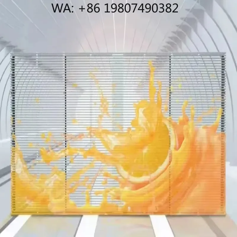P10 HD Transparent Indoor LED Video Wall Thin Film Screen Sticky Flexible LED Display for Glass
P10 HD Transparent Indoor LED Video Wall Thin Film Screen Sticky Flexible LED Display for Glass