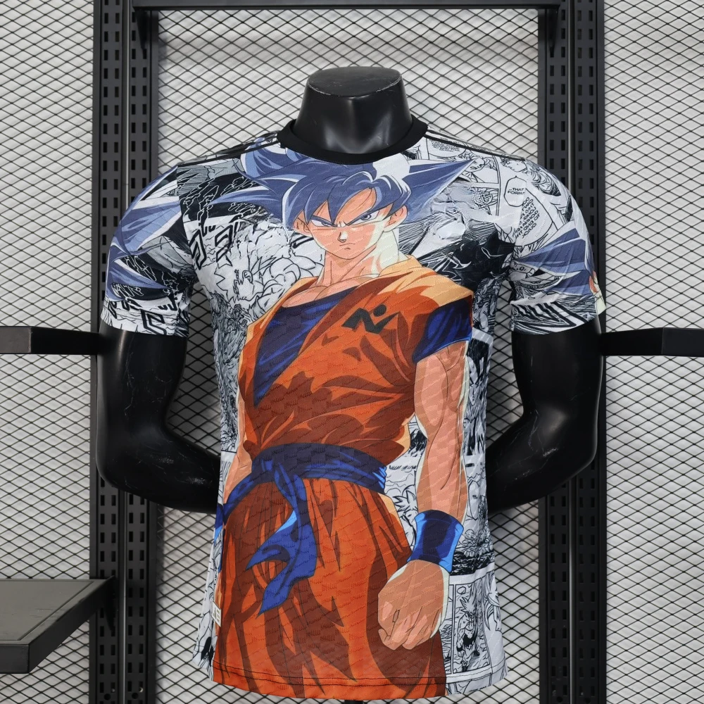 Футболка Dragon Ball Goku Manga — белая база с принтом персонажей аниме, дизайн панели комиксов, необходимая для фанатов DBZ
Футболка Dragon Ball Goku Manga — белая база с принтом персонажей аниме, дизайн панели комиксов, необходимая для фанатов DBZ