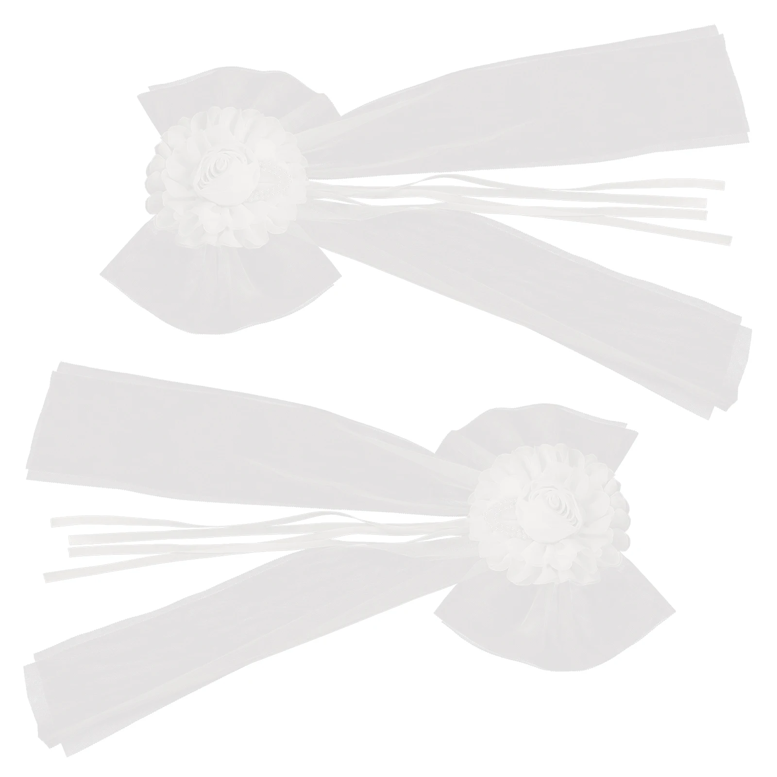 2pcs Decoration Big Bow Car for Reception Party DIY Car Wedding Decorations Kit Elegant Bow Decorations Romantic Wedding Pew
2pcs Decoration Big Bow Car for Reception Party DIY Car Wedding Decorations Kit Elegant Bow Decorations Romantic Wedding Pew
