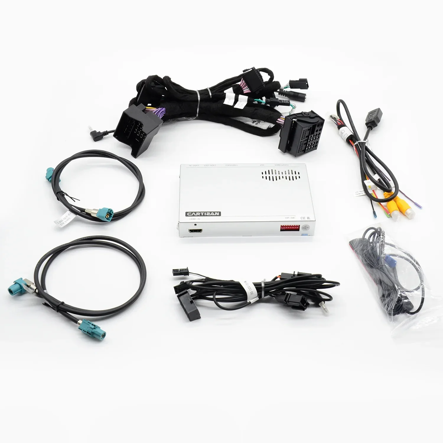 Мультимедийный бокс Champion Series с беспроводным CarPlay и Android Auto, видеоинтерфейс CarPlay для CIC
Мультимедийный бокс Champion Series с беспроводным CarPlay и Android Auto, видеоинтерфейс CarPlay для CIC