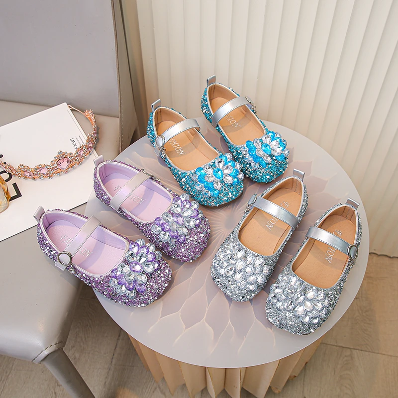 Girls Princess Shoes Fall 2026 kid's Glitter Crystal Dress Shoes Stylish Mary Janes Toddlers & Big Kids Dazzling glitter Flats
Girls Princess Shoes Fall 2026 kid's Glitter Crystal Dress Shoes Stylish Mary Janes Toddlers & Big Kids Dazzling glitter Flats