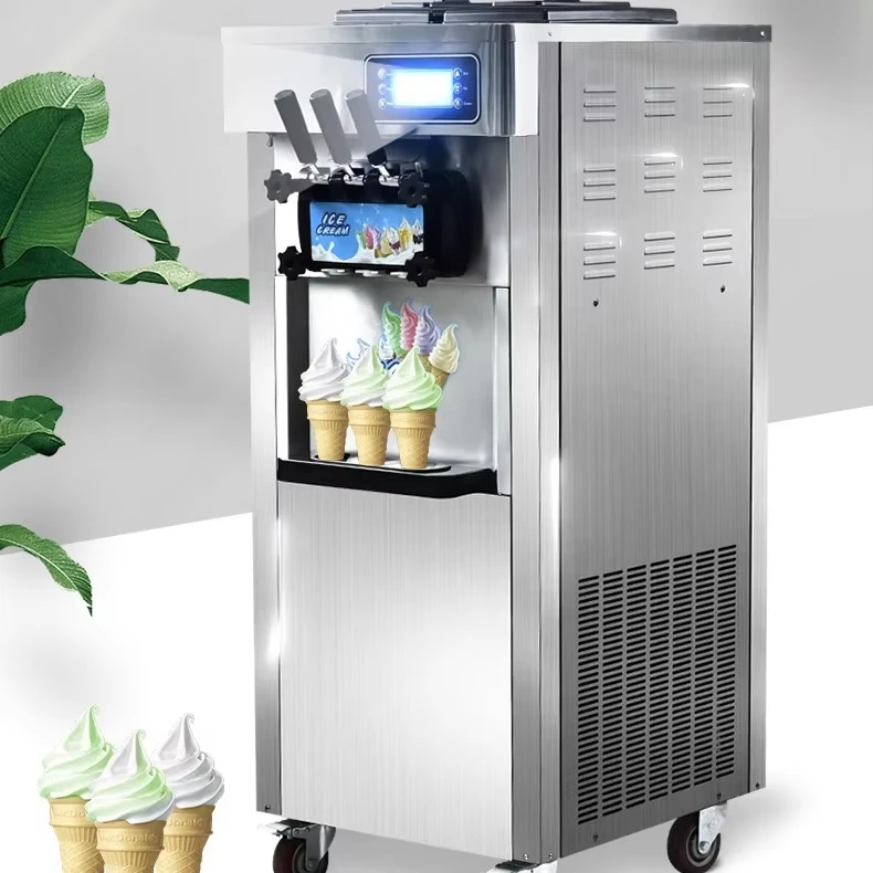 High Quality Commercial Ice Cream Machine Stainless Steel Ice Cream Maker Machine High Power Motor Soft Serve Ice Cream Machine
High Quality Commercial Ice Cream Machine Stainless Steel Ice Cream Maker Machine High Power Motor Soft Serve Ice Cream Machine