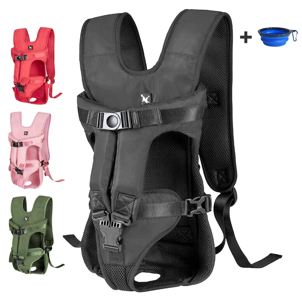 Outdoor Pet Front Dog Carrier Backpacks Adjustable Hands Free Dog Backpack Carrier For Medium Small Dogs
Outdoor Pet Front Dog Carrier Backpacks Adjustable Hands Free Dog Backpack Carrier For Medium Small Dogs
