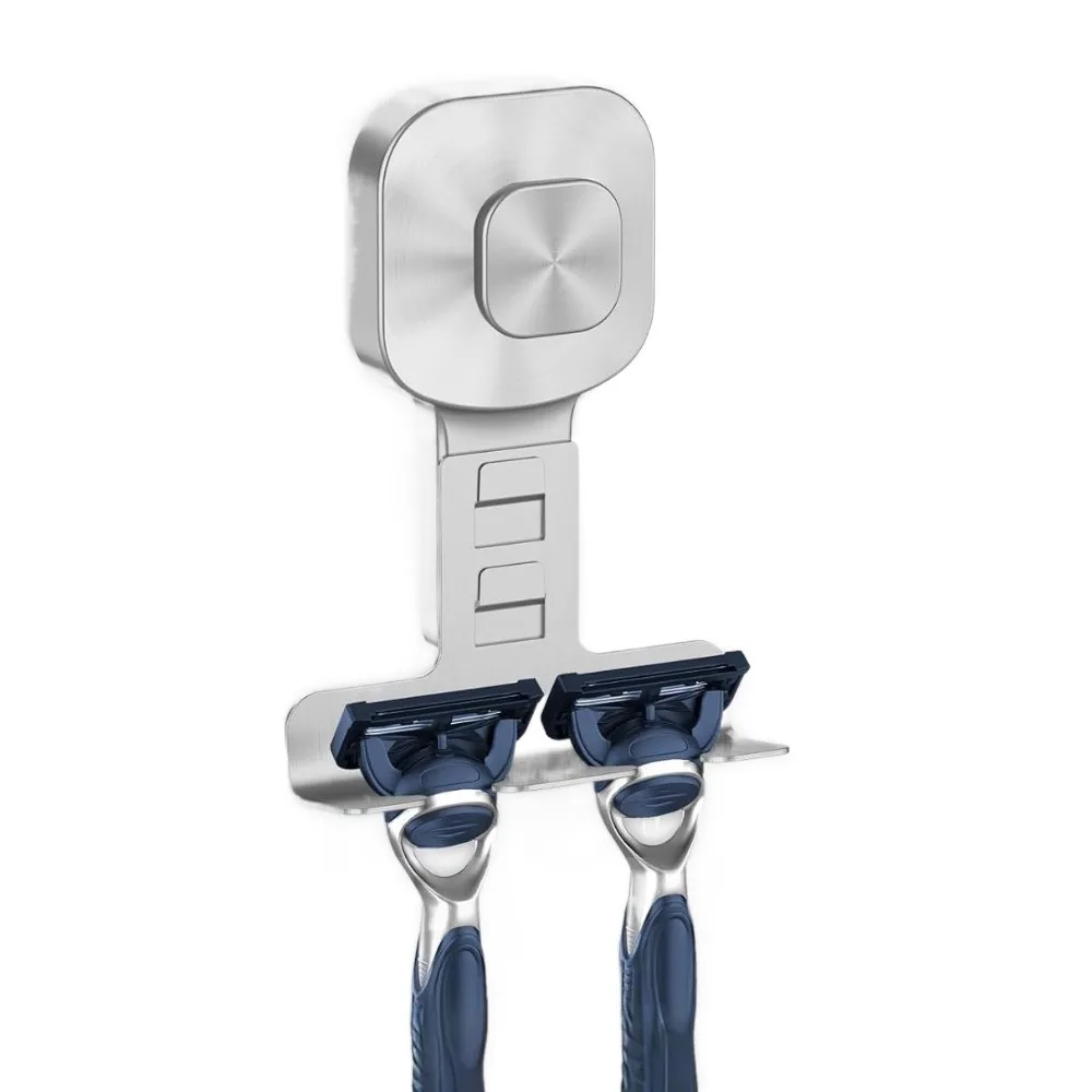 Stainless Steel Suction Cup Shaver Holder No drilling Wall Mounted Shaver Hanging Rack Powerful Anti-drop Design
Stainless Steel Suction Cup Shaver Holder No drilling Wall Mounted Shaver Hanging Rack Powerful Anti-drop Design