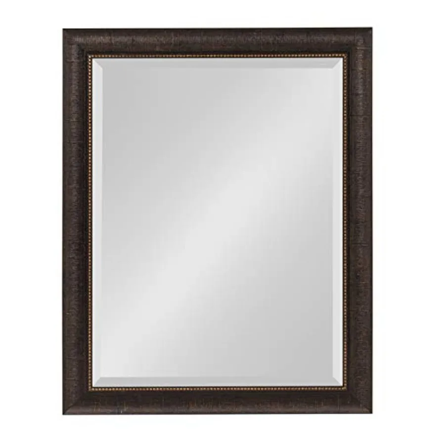 Aldridge Framed Decorative Rectangle Wall Mirror; 22 x 28; Bronze; Vintage Rectangular Mirror for Use as Bathroom Mirror for Ov
Aldridge Framed Decorative Rectangle Wall Mirror; 22 x 28; Bronze; Vintage Rectangular Mirror for Use as Bathroom Mirror for Ov