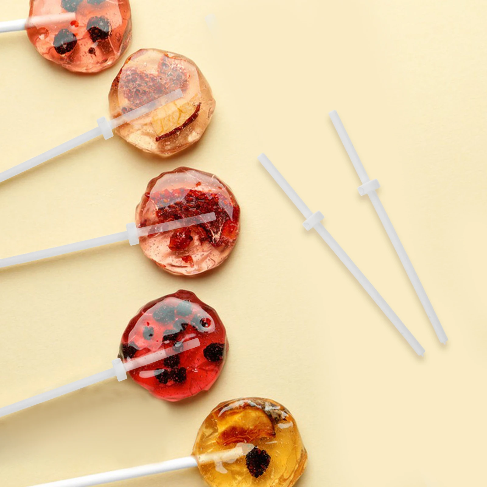 60pcs Lollipop Plastic Candy Making Tools Cake Pop Sticks For Baking Chocolate Treats Sucker Sticks Cakepop Tool Leakproof
60pcs Lollipop Plastic Candy Making Tools Cake Pop Sticks For Baking Chocolate Treats Sucker Sticks Cakepop Tool Leakproof