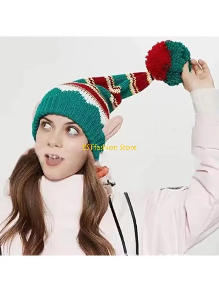 Y5GC Christmas Beanie Hat Knit Christmas Hat PomPoms Christmas Party Hat New Year
Y5GC Christmas Beanie Hat Knit Christmas Hat PomPoms Christmas Party Hat New Year