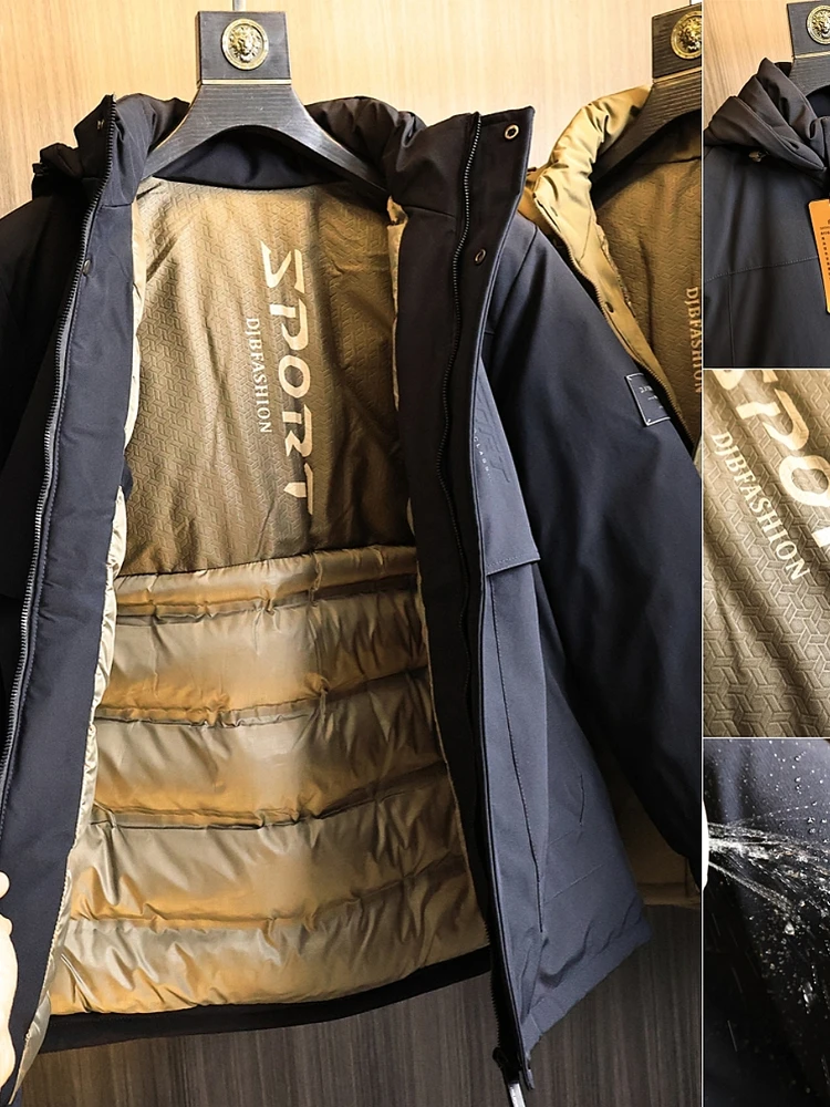 Thiened Padded Jaet мужское осенне-зимнее модное городское ветрозащитное водонепроницаемое стеганое хлопковое пальто с капюшоном теплое деловое...
Thiened Padded Jaet мужское осенне-зимнее модное городское ветрозащитное водонепроницаемое стеганое хлопковое пальто с капюшоном теплое деловое...