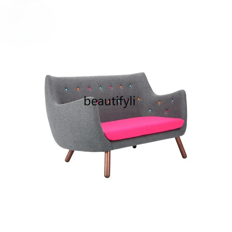 Classic creativity, sofa double fashionable light luxury, household solid wood lazy chair
Classic creativity, sofa double fashionable light luxury, household solid wood lazy chair