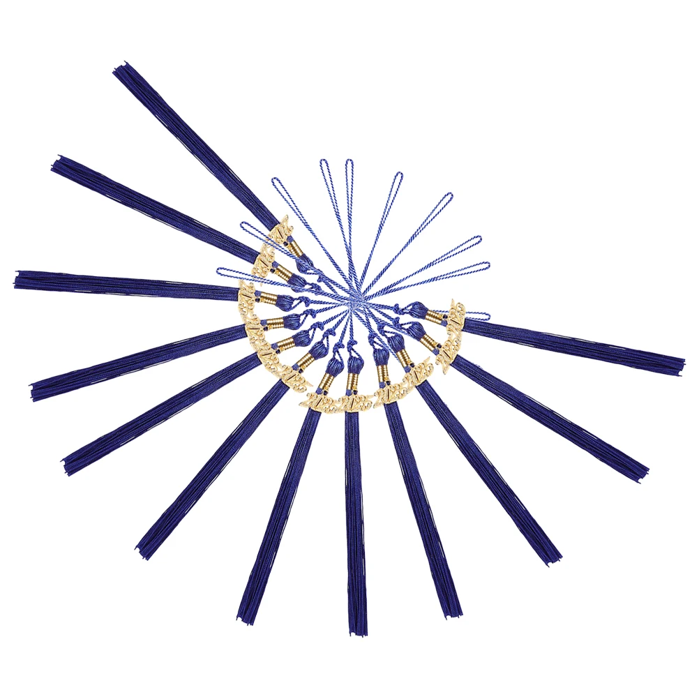 24Pcs Graduation Cap Tassel Charm 2025 Reinforced Metal Clasp Polyester Doctoral Memorial Graduation Accessories
24Pcs Graduation Cap Tassel Charm 2025 Reinforced Metal Clasp Polyester Doctoral Memorial Graduation Accessories